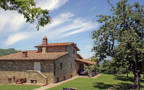 Greve in Chianti 840: Proprietà, Casa, Albero, Costruzione, Villetta, Cielo, Area Rurale, Agriturismo, Architettura, Casa