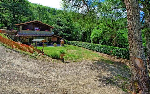 Villa Margherita: Proprietà, Paesaggio Naturale, Albero, Casa, Erba, Immobiliare, Paesaggio, Architettura, Area Rurale, Foresta