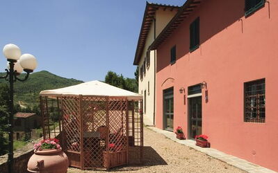 Gazebo per mangiare all'esterno