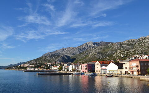 Karlobag 100: Corpo D'Acqua, Cielo, Acqua, Blu, Cittadina, Mare, Costa, Nube, Casa, Lago
