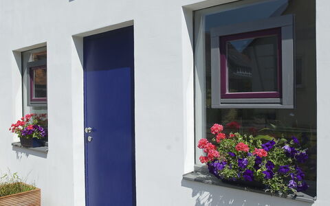 Albergo Centro: Fiore, Pianta, Costruzione, Finestra, Legna, Rettangolo, Porta, Vaso Di Fiori, Casa