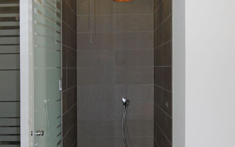 Leukerbad 190: Pannello Doccia, Piastrella, Doccia, Bagno, Camera, Parete, Idraulico Fixture, Pavimento, Pavimentazione, Architettura