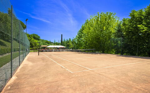 Casale Aiola: Campo Da Tennis, Tennis, Racchetta Sport, Netto, Shade, Sempreverde