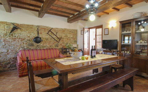 Il Viaggiolo: Mobilia, Interior Design, Pavimentazione, Tavolo, Legna, Sedia, Sala Da Pranzo, Soffitto, Pavimento, Cucina & Sala Da Pranzo Tavolo