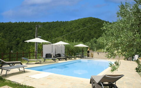 La Rogaia: Ombrello, Mobilia, Mobili Da Esterno, Shade, Sedia, Tavolo Esterno, Vaso Di Fiori, Piscina, Design, Pianta Della Casa