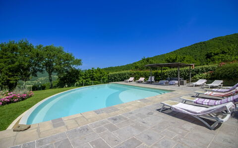 Torre di Vignale: Collina, Piscina, Catena Montuosa, Mobili Da Esterno, Eco Hotel, Flagstone, Ricorrere, Cresta, Landscaping, Tropici