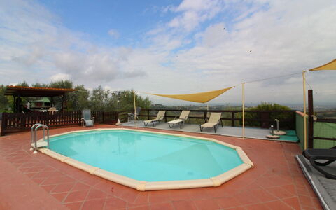 Casa Bella: Acqua, Nube, Cielo, Proprietà, Piscina, Azzurro, Shade, Costruzione, Interior Design, Mobili Da Esterno