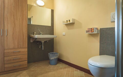 Poggio Falcone: Specchio, Idraulico Fixture, Proprietà, Lavandino Del Bagno, Lavello, Costruzione, Bagno, Rubinetto, Viola, Mobiletto Del Bagno