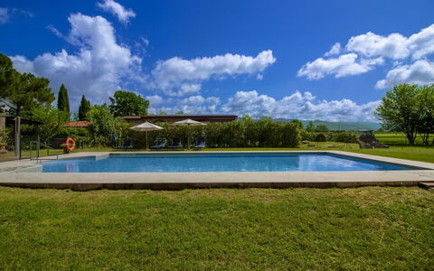 Villa Cantagallo: Piscina, Estate, Giardino, Tempo Libero, Mobili Da Esterno, Hacienda, Prato, Villa, Cortile, Landscaping