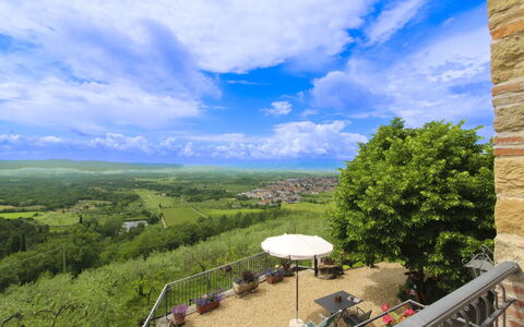 Agriturismo Arcobaleno: Orizzonte, Paesaggio, Estate, Lotto, Nube, Visione Globale, Prato, Mobili Da Esterno, Eco Hotel, Fotografia Aerea