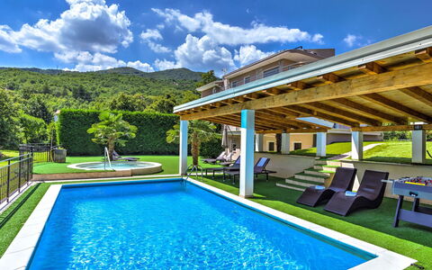 Nicole: Nube, Acqua, Pianta, Cielo, Proprietà, Piscina, Mobilia, Costruzione, Verde, Blu