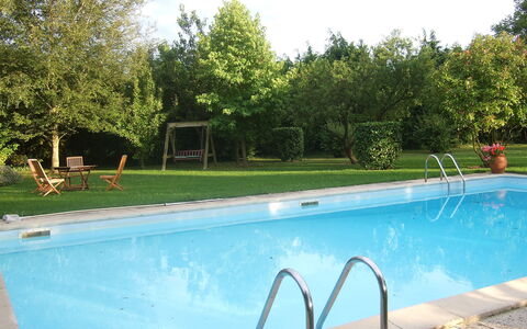 Les Londes: Acqua, Pianta, Cielo, Piscina, Albero, Shade, Rettangolo, Tempo Libero, Paesaggio, Materiale Composito