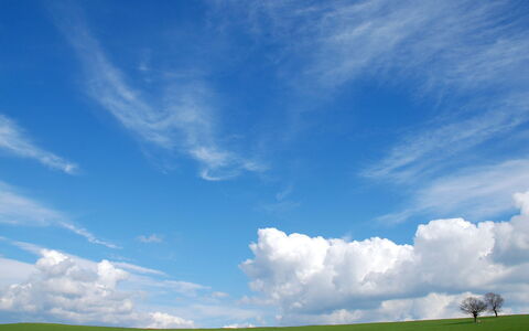 Sweet Maremma: Cielo, Pascolo, Nube, Giorno, Blu, Paesaggio Naturale, Verde, Natura, Pascolo, Cumulo