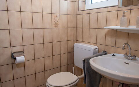 Koralle: Proprietà, Lavello, Idraulico Fixture, Bagno, Lavandino Del Bagno, Viola, Specchio, Rubinetto, Toilet Seat, Pavimento