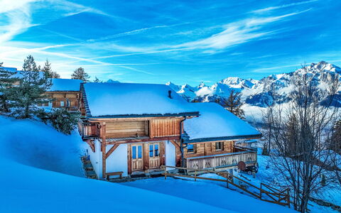 Nendaz 244: Nube, Cielo, Costruzione, Blu, Neve, Azzurro, Mondo, Paesaggio Naturale, Montagna, Pendenza