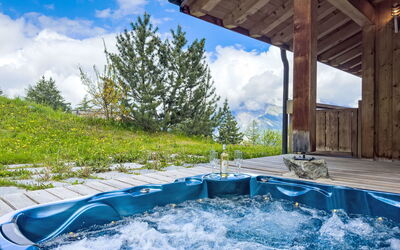 Nendaz 244: Acqua, Nube, Cielo, Giorno, Pianta, Natura, Azzurro, Piscina