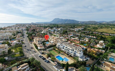 Dénia 489: Zona Residenziale, Urban Design, Ricorrere, Piscina, Fotografia Aerea, Visione Globale, Resort Citta ', Hotel, Località Balneare