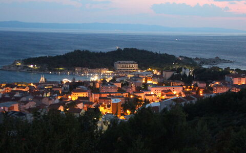Makarska 592: Nube, Cielo, Acqua, Atmosfera, Costruzione, Azzurro, Albero, Afterglow, Crepuscolo, Highland