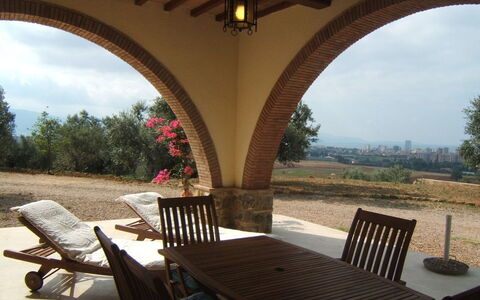 Villa Giulia Follonica: Proprietà, Mobilia, Albero, Immobiliare, Casa, Costruzione, Tavolo, Camera, Architettura, Portico