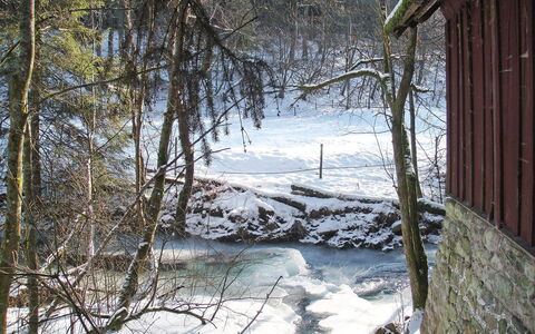 Altes Forsthaus Sösetal: Neve, Inverno, Albero, Acqua, Paesaggio Naturale, Ambiente Naturale, Congelamento, Riserva Naturale, Ghiaccio, Foresta