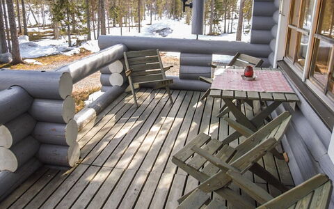 Kujalan Lomat 2: Legna, Deck, Portico, Mobili Da Esterno, Latifoglie, Plank, Log Cabin, Color Legno, Sedia, Terrazza