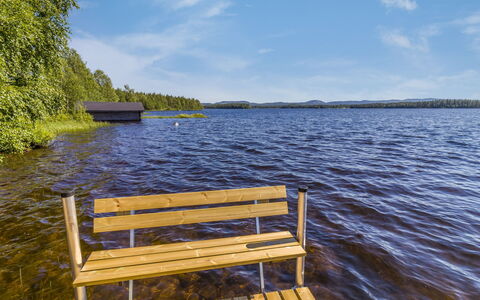 Ruka-Kitkan Kuukkeli: Blu, Acqua, Corpo D'Acqua, Natura, Legna, Paesaggio Naturale, Waterway, Banca, Lago, Alveo