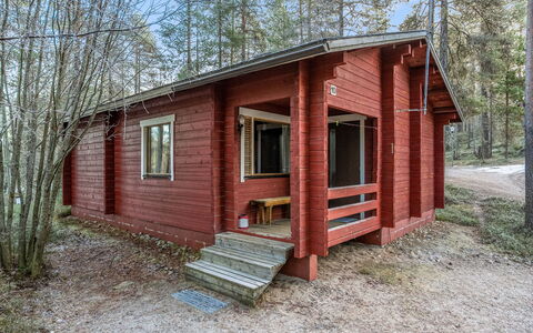Viipusjärvi 10: Legna, Villetta, Casa, Raccordo, Porta, Capannone, Log Cabin, Edifici Giardino, Larice