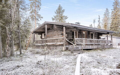 Pajalan Honka: Legna, Neve, Villetta, Inverno, Tetto, Casa, Congelamento, Log Cabin, Raccordo, Pendenza