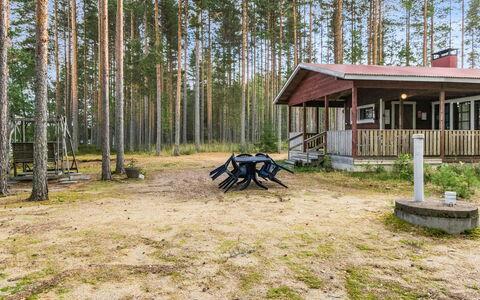 Mäntyniemi: Legna, Neve, Inverno, Villetta, Congelamento, Casa, Log Cabin, Larice, Raccordo