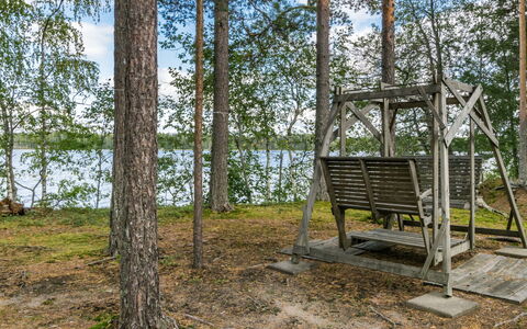 Mäntyniemi: Legna, Neve, Inverno, Villetta, Congelamento, Casa, Log Cabin, Larice, Raccordo