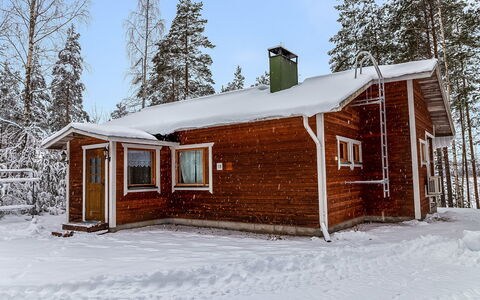 Kettukallio: Legna, Neve, Inverno, Villetta, Congelamento, Casa, Log Cabin, Larice, Raccordo