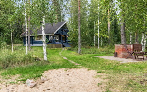 Tiira: Legna, Neve, Inverno, Villetta, Congelamento, Casa, Log Cabin, Larice, Raccordo