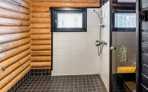 Tiira: Legna, Neve, Inverno, Villetta, Congelamento, Casa, Log Cabin, Larice, Raccordo