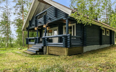 Tiira: Legna, Neve, Inverno, Villetta, Congelamento, Casa, Log Cabin, Larice, Raccordo