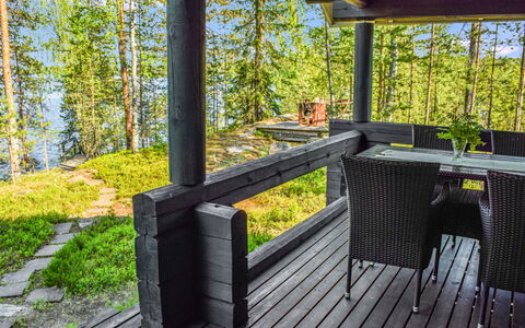 Kalliokoto: Legna, Villetta, Log Cabin, Foresta, Capannone, Edifici Giardino, Larice, Woodland, Color Legno