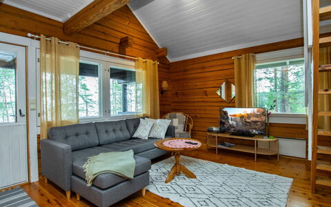 Kalliokoto: Legna, Villetta, Log Cabin, Foresta, Capannone, Edifici Giardino, Larice, Woodland, Color Legno