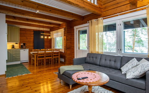 Kalliokoto: Legna, Villetta, Log Cabin, Foresta, Capannone, Edifici Giardino, Larice, Woodland, Color Legno