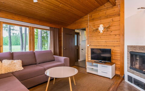 Auvola: Legna, Neve, Villetta, Inverno, Tetto, Casa, Congelamento, Log Cabin, Raccordo, Pendenza