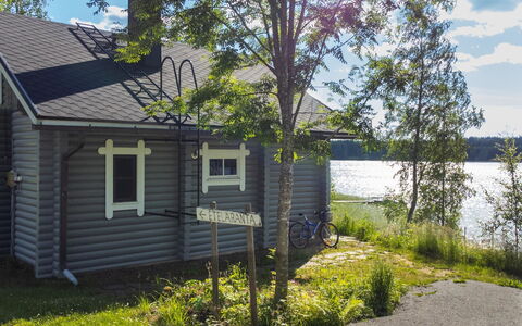 Eteläranta: Legna, Neve, Inverno, Villetta, Congelamento, Casa, Log Cabin, Larice, Raccordo