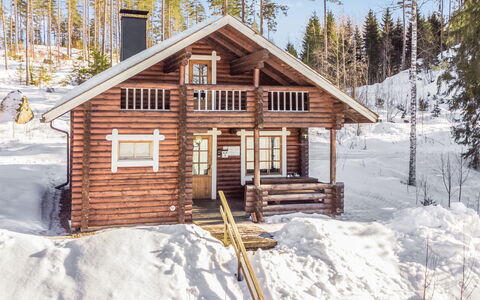 Eteläranta: Legna, Neve, Inverno, Villetta, Congelamento, Casa, Log Cabin, Larice, Raccordo
