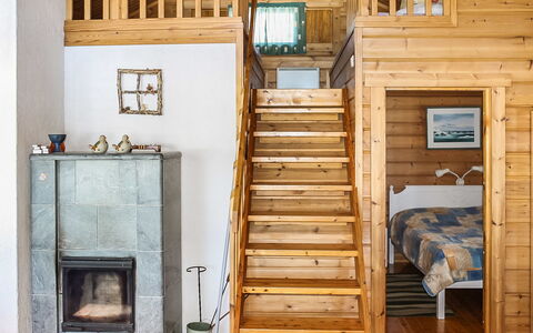 Mäntyniemi: Legna, Neve, Inverno, Villetta, Congelamento, Casa, Log Cabin, Larice, Raccordo