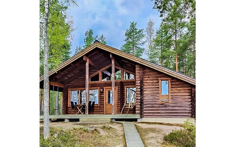 Mäntyniemi: Legna, Neve, Inverno, Villetta, Congelamento, Casa, Log Cabin, Larice, Raccordo