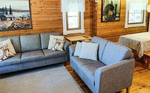 Metsätähti: Legna, Neve, Inverno, Villetta, Congelamento, Casa, Log Cabin, Larice, Raccordo