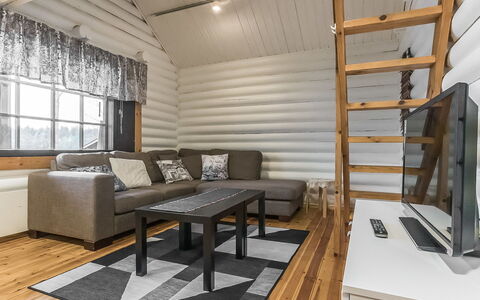 Haaparanta: Legna, Villetta, Log Cabin, Foresta, Capannone, Edifici Giardino, Larice, Woodland, Color Legno