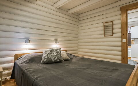 Haaparanta: Legna, Villetta, Log Cabin, Foresta, Capannone, Edifici Giardino, Larice, Woodland, Color Legno