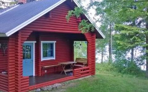 Koivuranta: Legna, Neve, Inverno, Villetta, Congelamento, Casa, Log Cabin, Larice, Raccordo