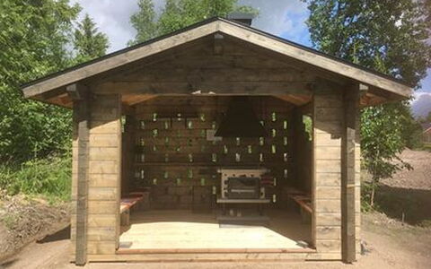 Koivuranta: Legna, Neve, Inverno, Villetta, Congelamento, Casa, Log Cabin, Larice, Raccordo