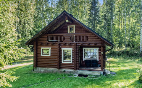 Aurinkolahti: Legna, Neve, Inverno, Villetta, Congelamento, Casa, Log Cabin, Larice, Raccordo
