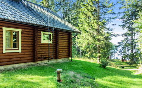 Aurinkolahti: Legna, Neve, Inverno, Villetta, Congelamento, Casa, Log Cabin, Larice, Raccordo