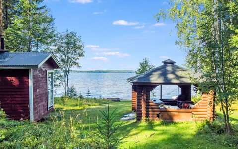 Aurinkolahti: Legna, Neve, Inverno, Villetta, Congelamento, Casa, Log Cabin, Larice, Raccordo